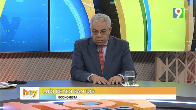 Contundentes declaraciones de Luis Reyes Santos/ Econimista en Hoy Mismo
