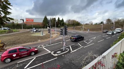 Queensway Gateway Road in St Leonards, East Sussex