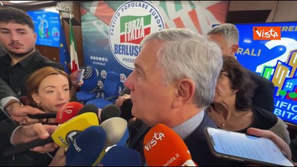 Manovra, Tajani: Per Forza Italia casa e Forze dell'ordine sono priorità