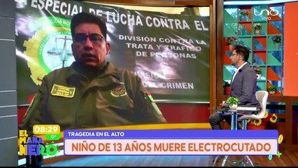 NIÑO DE 13 AÑOS FALLECE ELECTROCUTADO