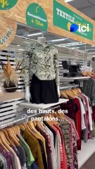 Des vêtements de seconde main vendus à l'Hyper U de Guichen