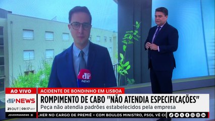 Acidente com bondinho em Lisboa foi causado por rompimento de cabo