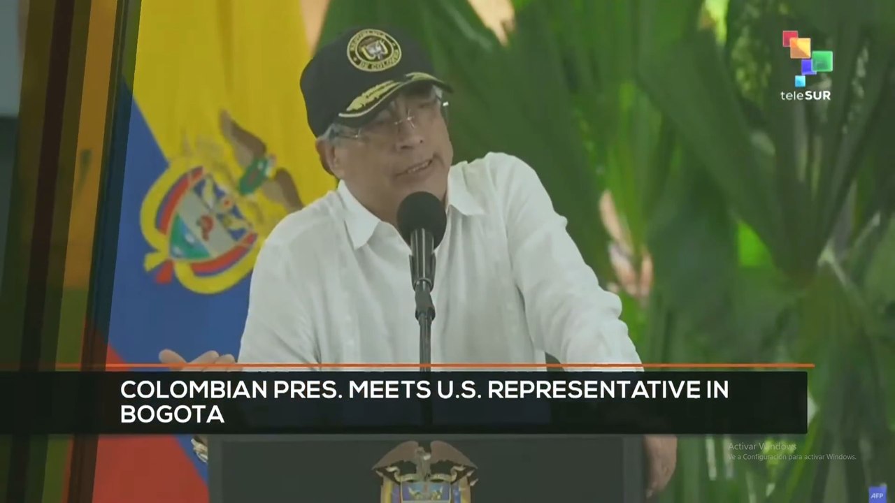 FTS 8:30 21-10: Colombian pres. meet U.S. representative in Bogota