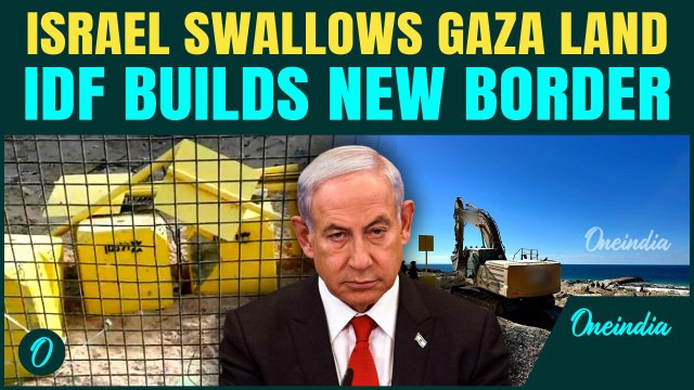 BREAKING:Israeli Army Builds New Border at Gaza's Yellow Line After Civilians Killed for Trespassing