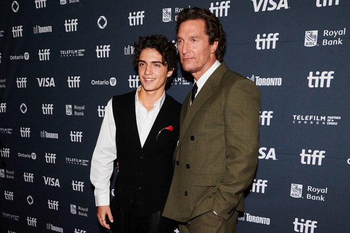 Matthew McConaughey dans "The Lost Bus" avec son fils: "Je ne savais pas qu'il était intéressé"