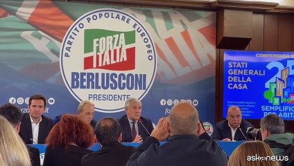 Manovra, Tajani: contrari a norma su affitti, chiediamo modifiche