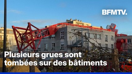 Val-d’Oise: les importants dégâts causés par le passage de la tornade