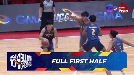 FULL FIRST HALF - LPU Pirates vs JRU Heavy Bombers | NCAA Season 101