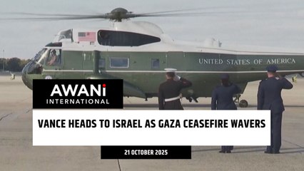Vance heads to Israel as Gaza ceasefire wavers