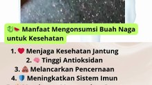 🐉🍉 Manfaat Mengonsumsi Buah Naga untuk Kesehatan