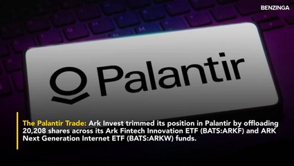 Cathie Wood Dumps $3.7 Million Of Palantir Stock Despite AI Boom — Here's What She's Buying Instead