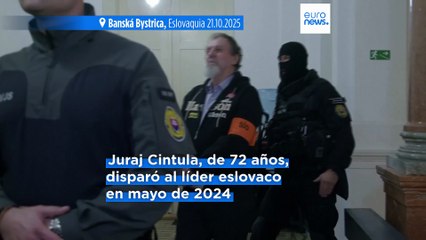 Eslovaquia condena a 21 años al atacante del primer ministro Robert Fico