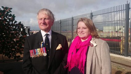 Launch of Heart of Oak Memory tree for Royal Navy sailors at Portsmouth Historic Dockyard