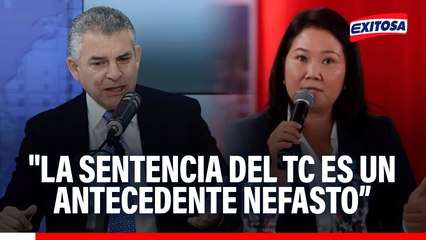 Rafael Vela sobre fallo del TC en caso Cócteles: "Ataca lo que la sociedad demanda, la averiguación de la verdad"