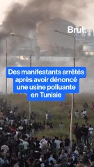 Tunisie : des manifestants contre une usine polluante arrêtés.