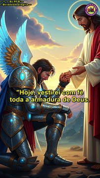 Hoje, vestirei com fé — ✝ — #Jovenspregadores #espiritualidade #Deus #motivacao #religiao #Fé #AmorDeCristo #Gratidão #viral #instavideo #trending #dicas #entretenimento — @videosdealegria — By:RF® —