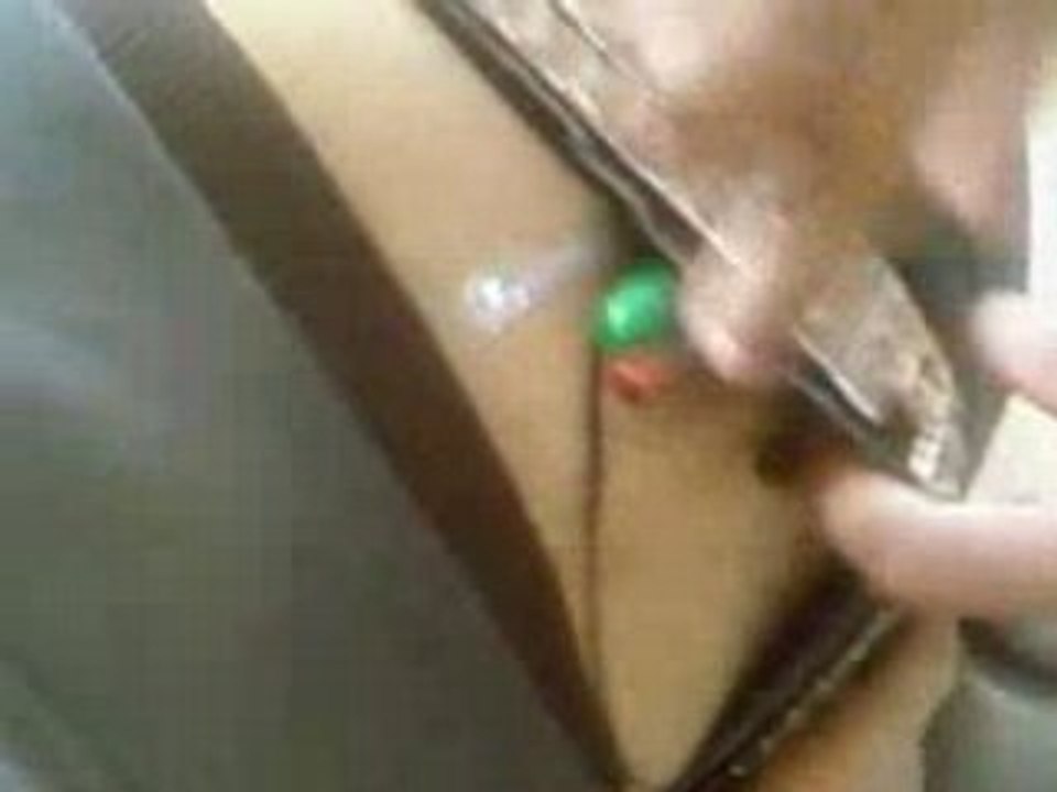 stylo dans le cul