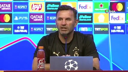 Okan Buruk: "Bizim için galibiyet ve 6 puana gelmek çok değerli olacak"