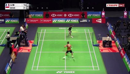 Alex Lanier sorti d'entrée à Cesson-Sévigné - Badminton - Internationaux de France