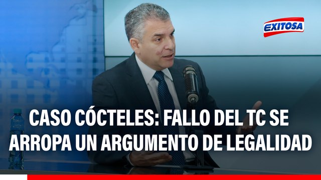 Caso Cócteles: Fallo del TC se arropa un argumento de legalidad, pero lo que busca es darle impunidad a un partido y su lideresa, asegura Rafael Vela