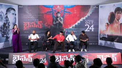 Actor Dhruv Vikram Telugu Speech @ Bison Movie Press Meet