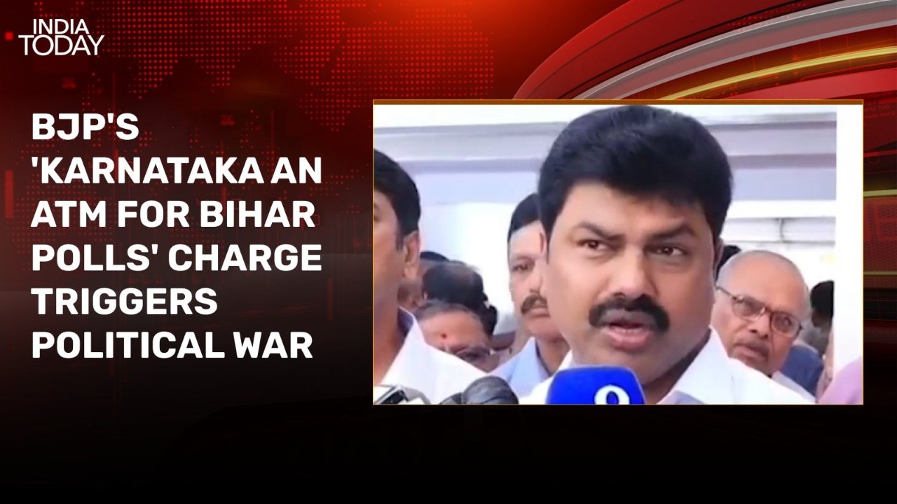 BJP alleges Karnataka funding Congress' Bihar poll campaign, IMD predicts heavy rain in Tamil Nadu