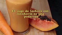 Increíbles Beneficios del Jugo de Lechoza con zanahoria
