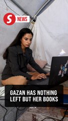 Gazan teen passes high school exams despite war