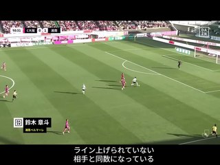 カウンター返し　ディフェンスの準備