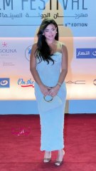 إطلالة #أسماء_جلال من اليوم الرابع لمهرجان الجونة السينمائي 📸