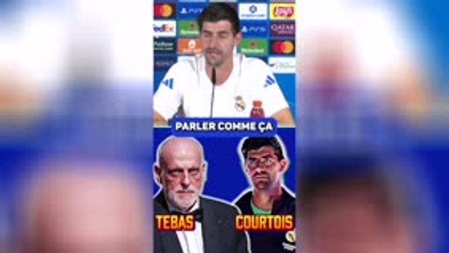Real Madrid - Courtois sur Tebas : De la manipulation et de la censure !