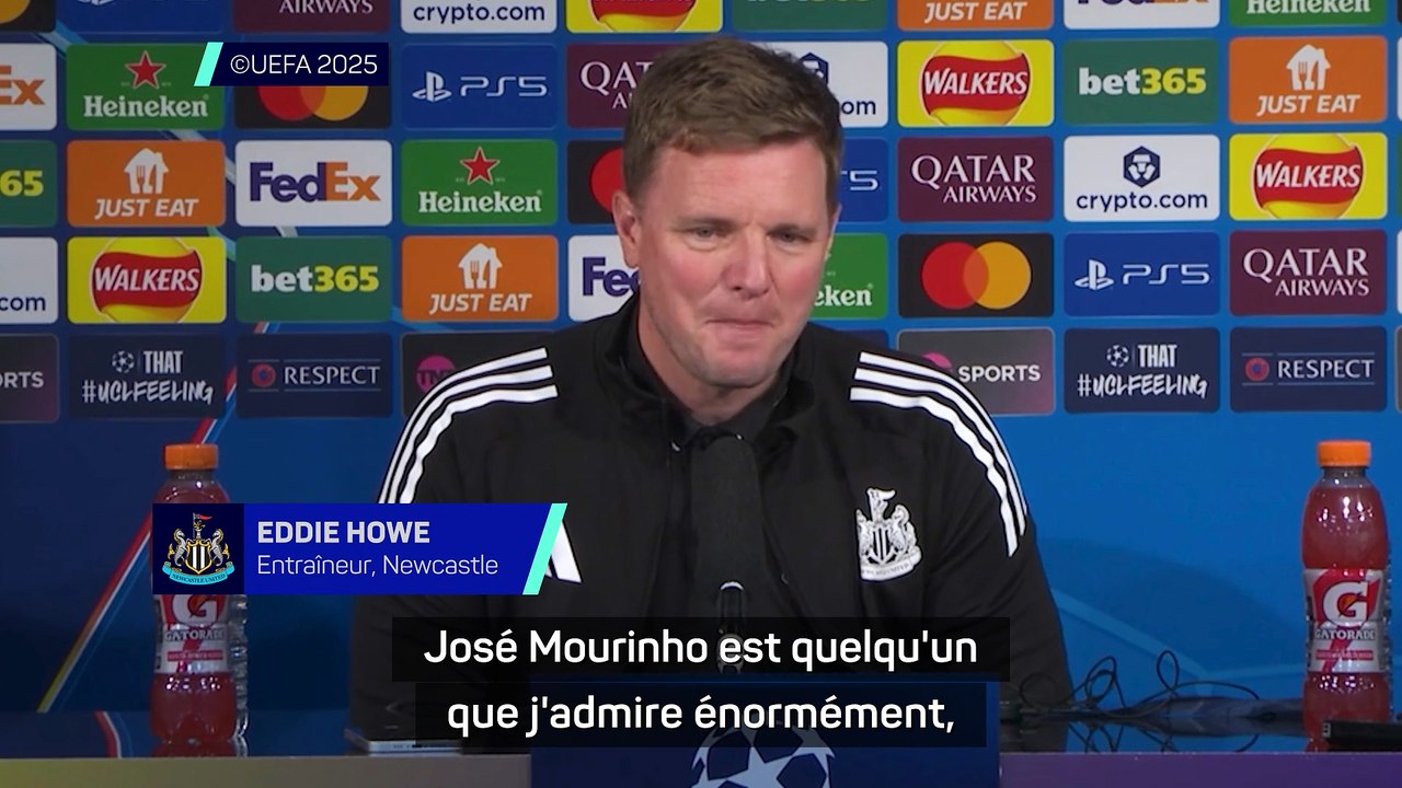 Howe admirateur de Mourinho : "L’un des plus grands entraîneurs de l’histoire de la PL”