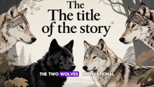 The Two Wolves  Motivational Story