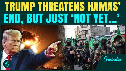 Trump Vows ‘FAST, FURIOUS & BRUTAL’ end to Hamas | Threatens to ‘Straighten out’ if Ceasefire Breaks