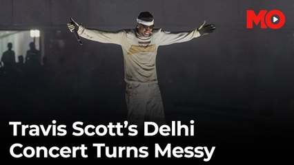 Travis Scott concert turns messy in Delhi