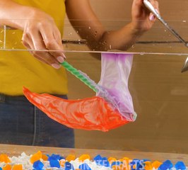 Recycled old candles into a work of art!🕯️