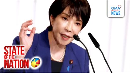 Hardliner na si Takaichi Sanae, kauna-unahang babaeng Prime Minister ng Japan | SONA