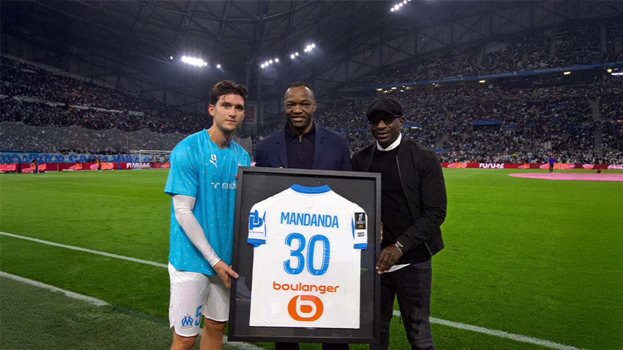 Steve Mandanda, une légende de l’Olympique de Marseille.