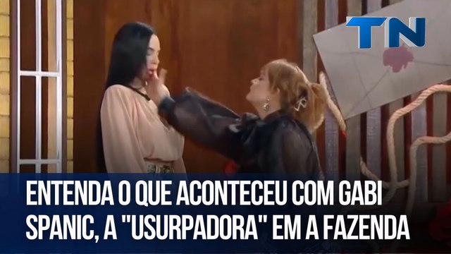 Entenda o que aconteceu com Gabi Spanic, a Usurpadora em A Fazenda