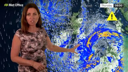 Met Office Wednesday Morning Weather Forecast 21/10/2025