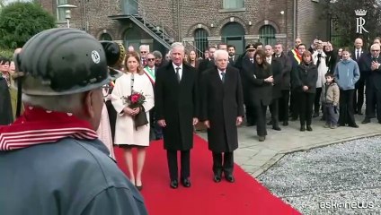 Marcinelle, Mattarella tra familiari vittime: tragedia sia un monito