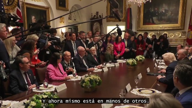 Trump amenaza con erradicar a Hamás si no se portan bien