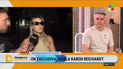 Karen Reichardt: "Espert es un tema del pasado"