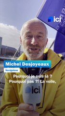 Michel Desjoyeaux se confie à ICI Normandie avant le départ de la Transat Café l'Or