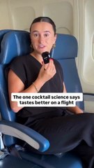 The One Cocktail Scientists Say Tastes Better on a Flight
