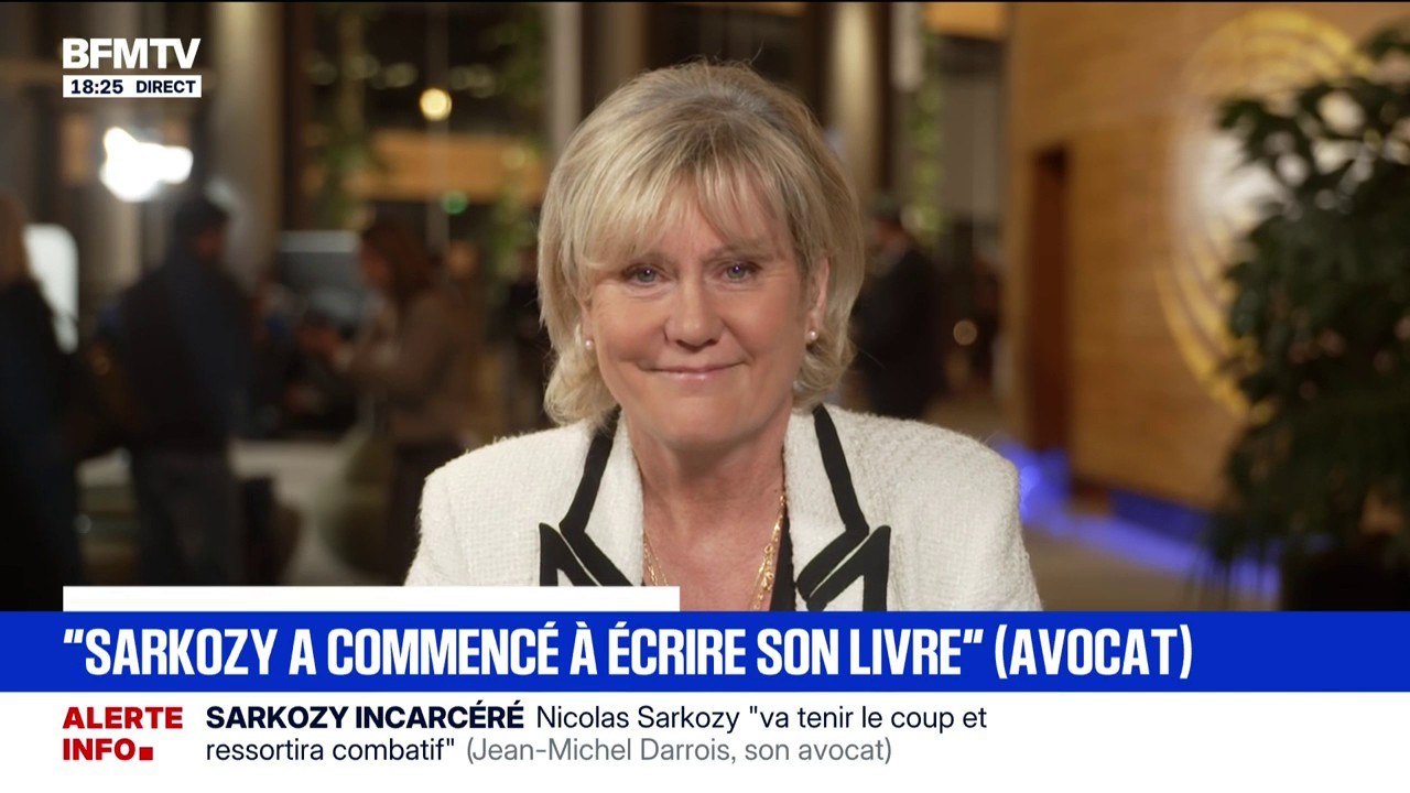 Rassemblement en soutien à Nicolas Sarkozy: "On a eu des demandes de nos militants de pouvoir faire des bus pour pouvoir venir le soutenir", déclare Nadine Morano, députée européenne LR