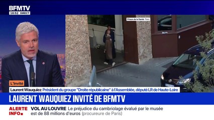 "J'ai été frappé par son courage": Laurent Wauquiez évoque "une immense estime" pour Nicolas Sarkozy