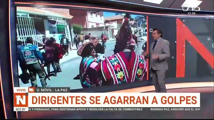 CONAMAQ, DIRIGENTES SE AGARRAN A CHICOTAZOS