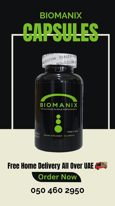 Biomanix Capsules In Dubai UAE