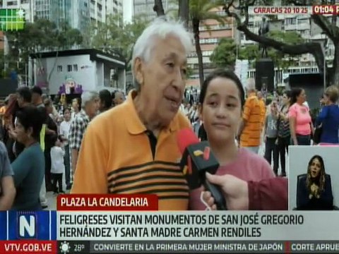 Devotos de San José Gregorio Hernández y Santa Carmen Rendiles narraron sus historias de sanidad